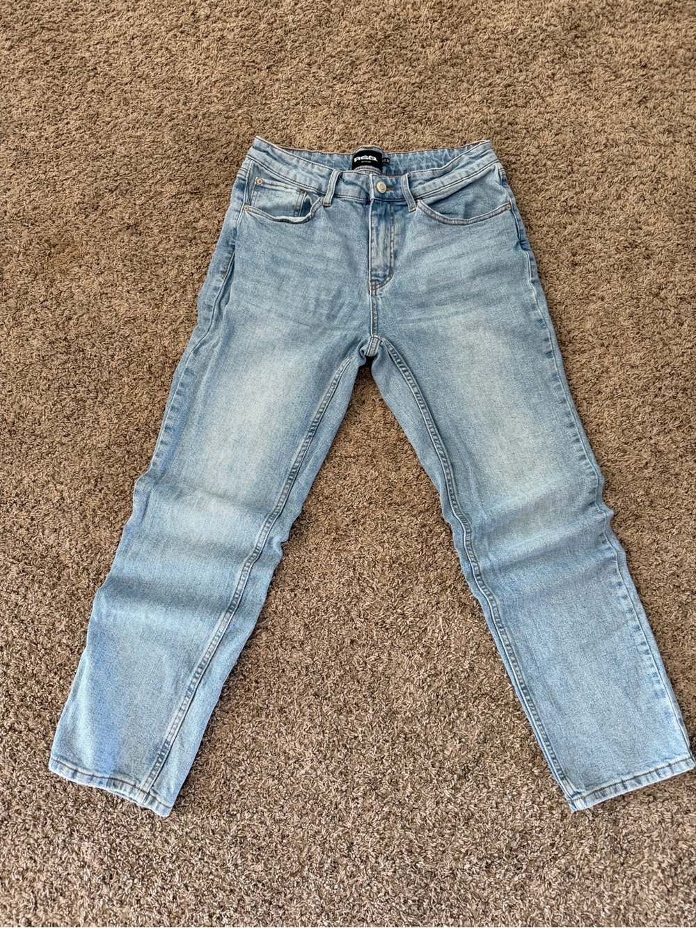 RSQ Light Blue Slim Straight Denim Jeans 30x30